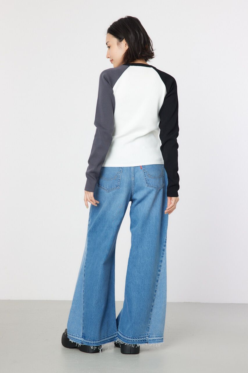 RODEO CROWNS「クレイジーラグランニットトップス」|ニット・セーター|