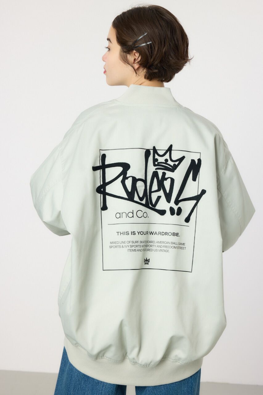 RODEO CROWNS「オーバーミリタリーブルゾン」|ブルゾン・スタジャン|