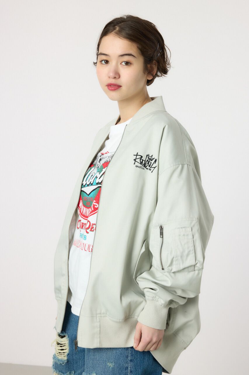 RODEO CROWNS「オーバーミリタリーブルゾン」|ブルゾン・スタジャン|