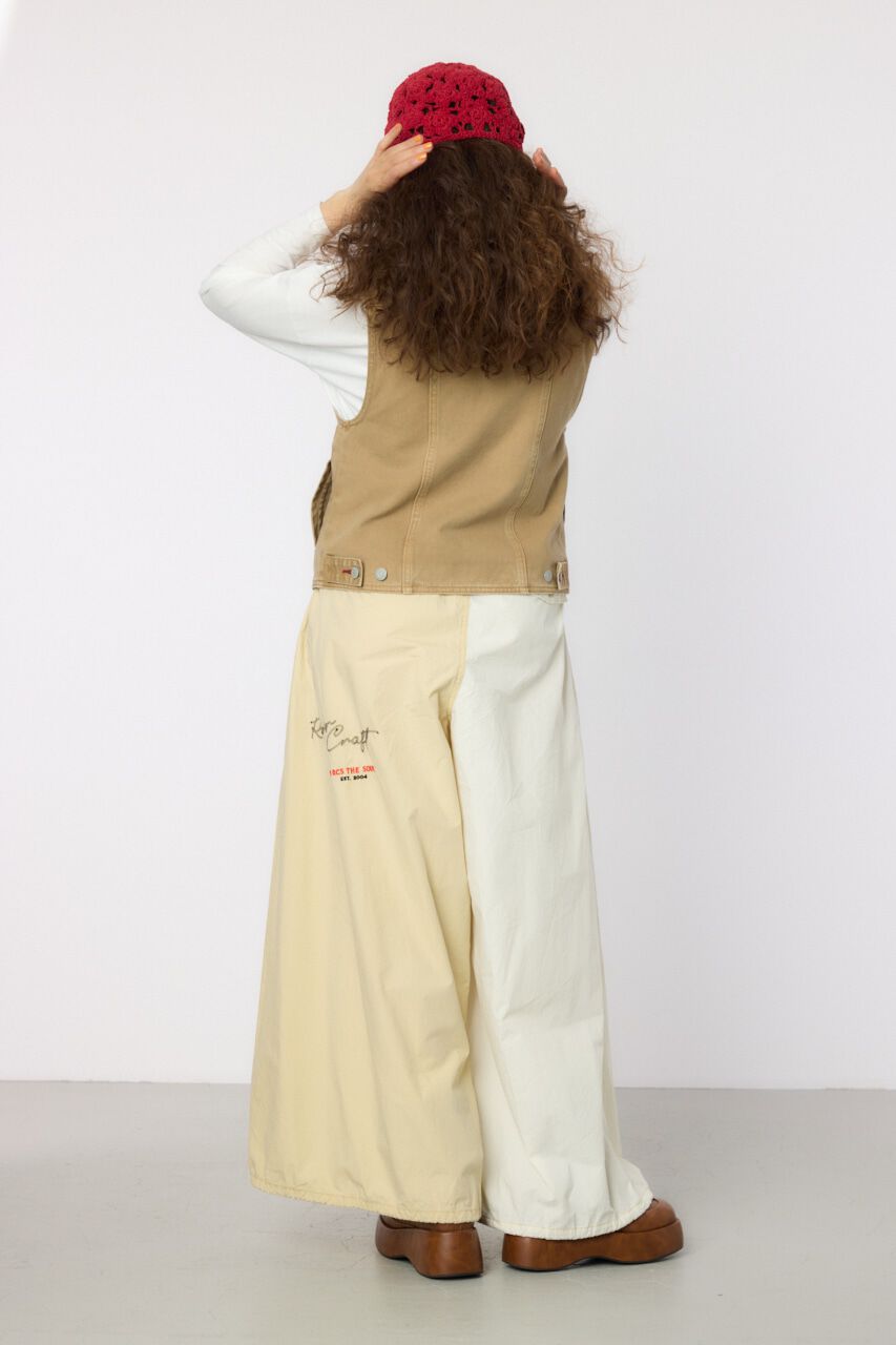 RODEO CROWNS「V CUT デニムベスト」|ダウンベスト・ベスト|