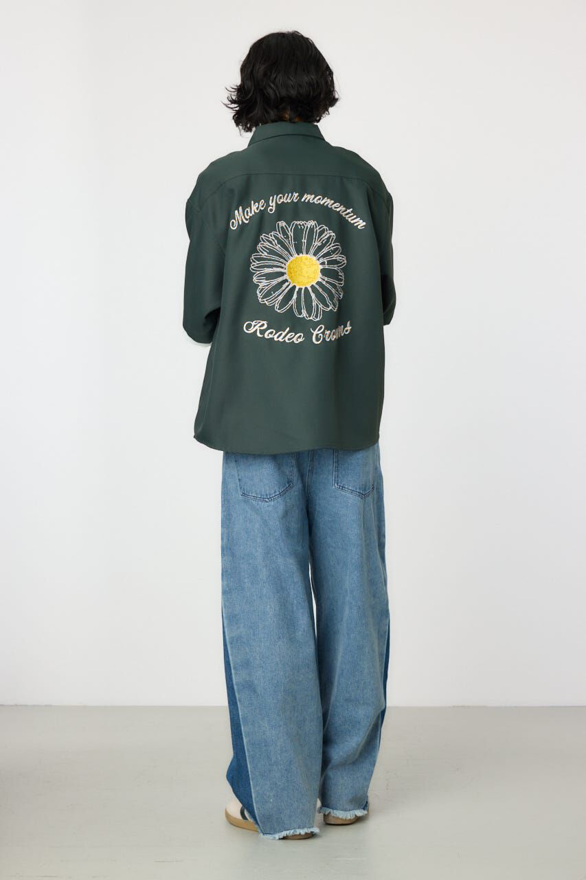 RODEO CROWNS「レイヤードデイジーシャツ」|シャツ・ブラウス|
