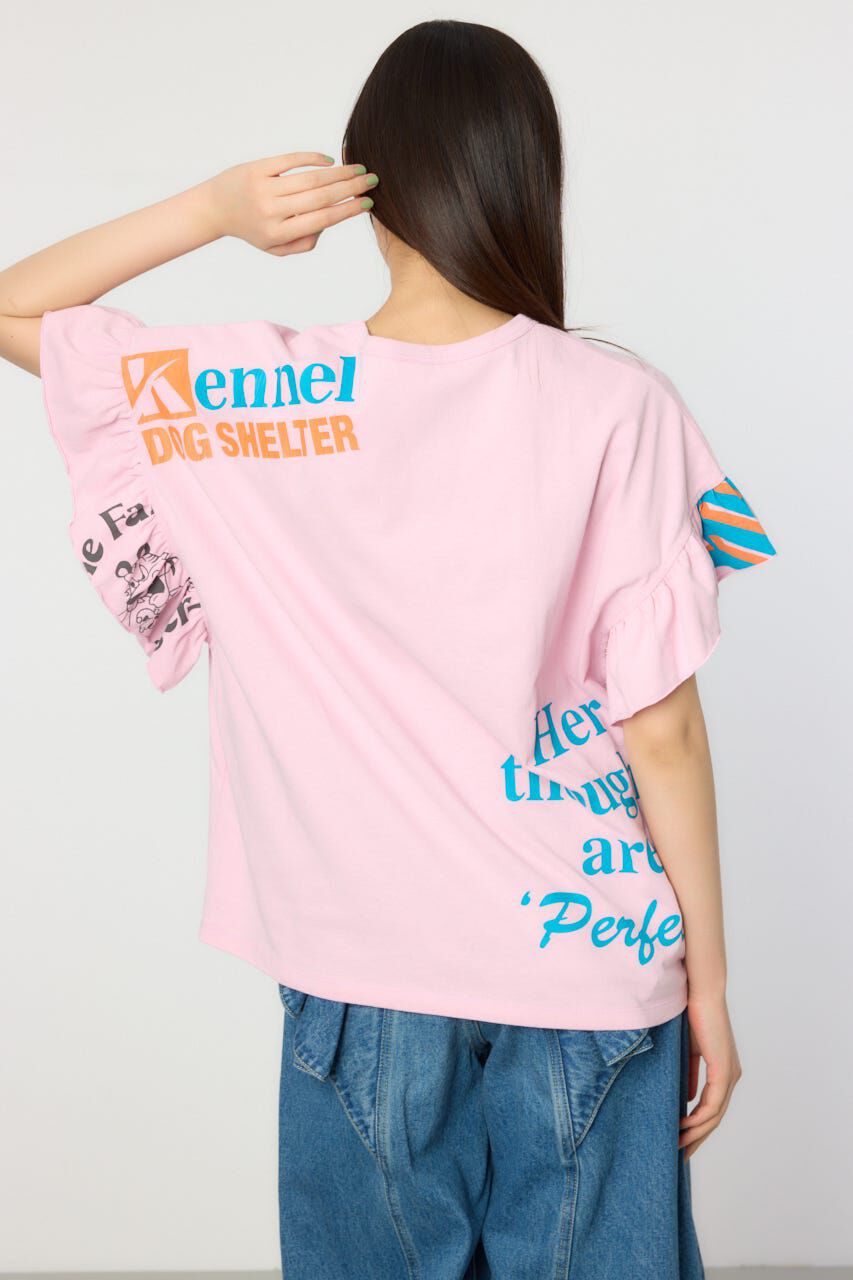 RODEO CROWNS「カスタムリメイクフリルアームトップス」|Tシャツ・カットソー|