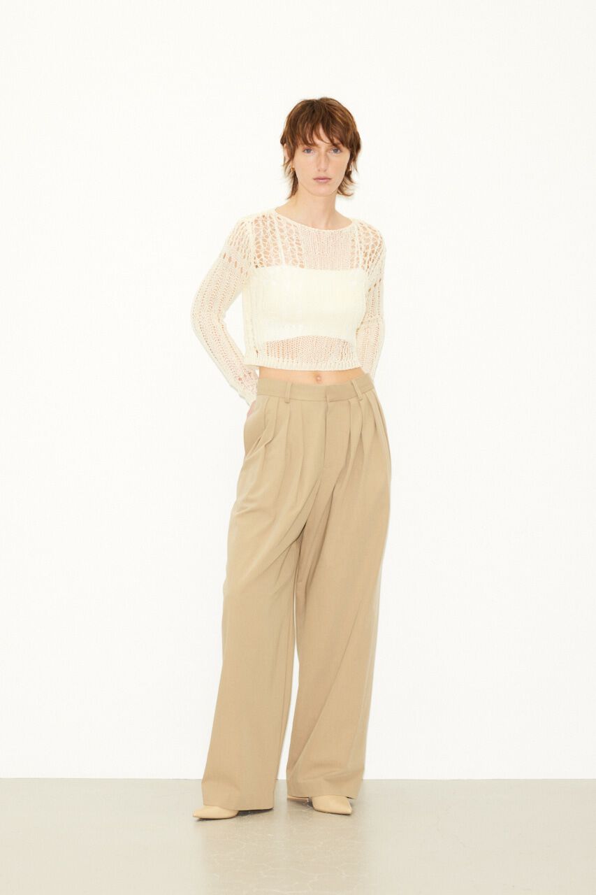 SLY「CROP 2WAY RIB キャミソール」|キャミソール|