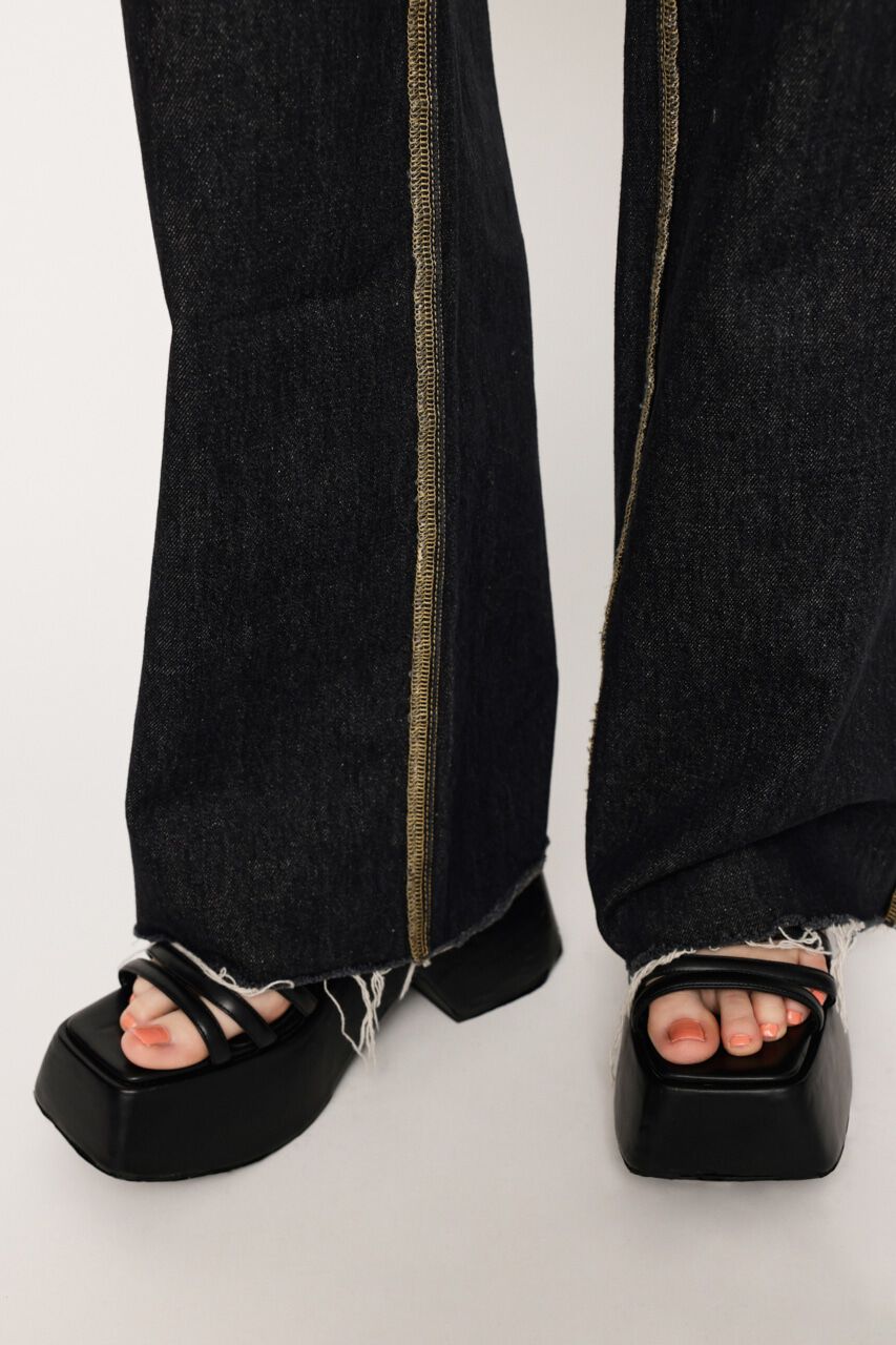 SLY「INSIDE OUT STRAIGHT PT-E」|デニム|