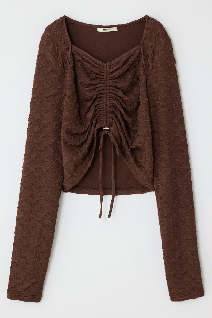 SLY「FUKURE CHECKER トップス」|Tシャツ・カットソー|