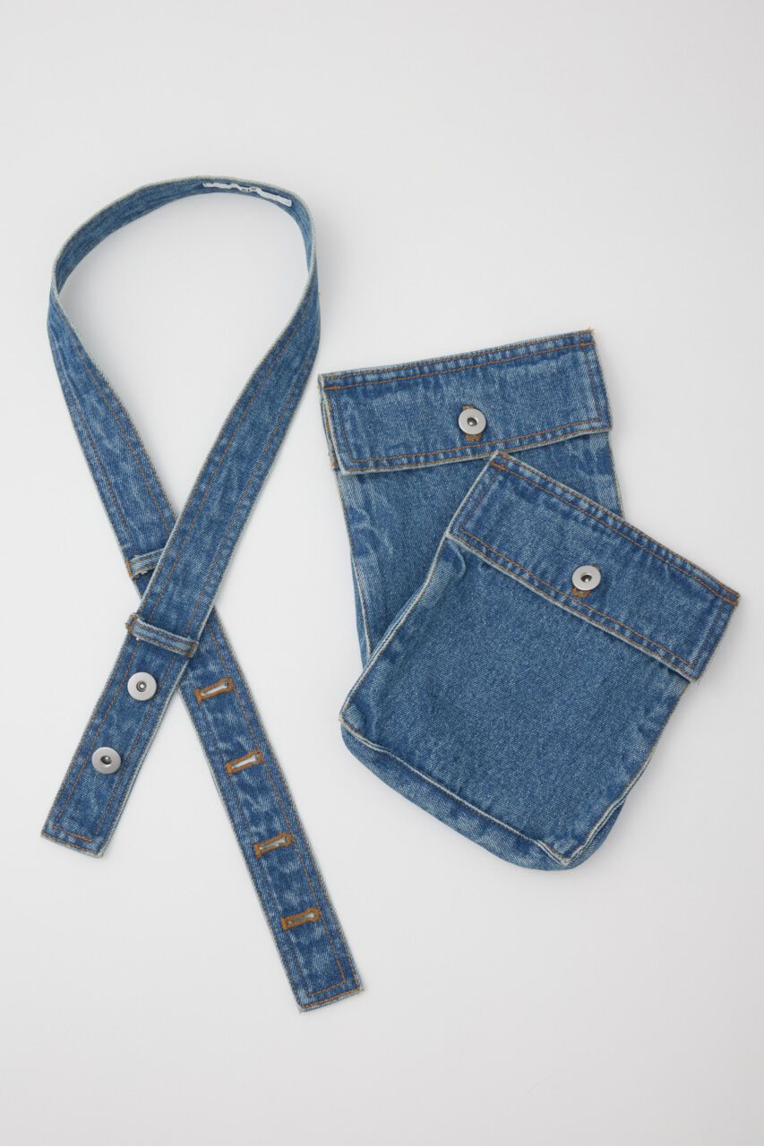 SLY「DENIM DETAIL POCKET ベルト」|ベルト|
