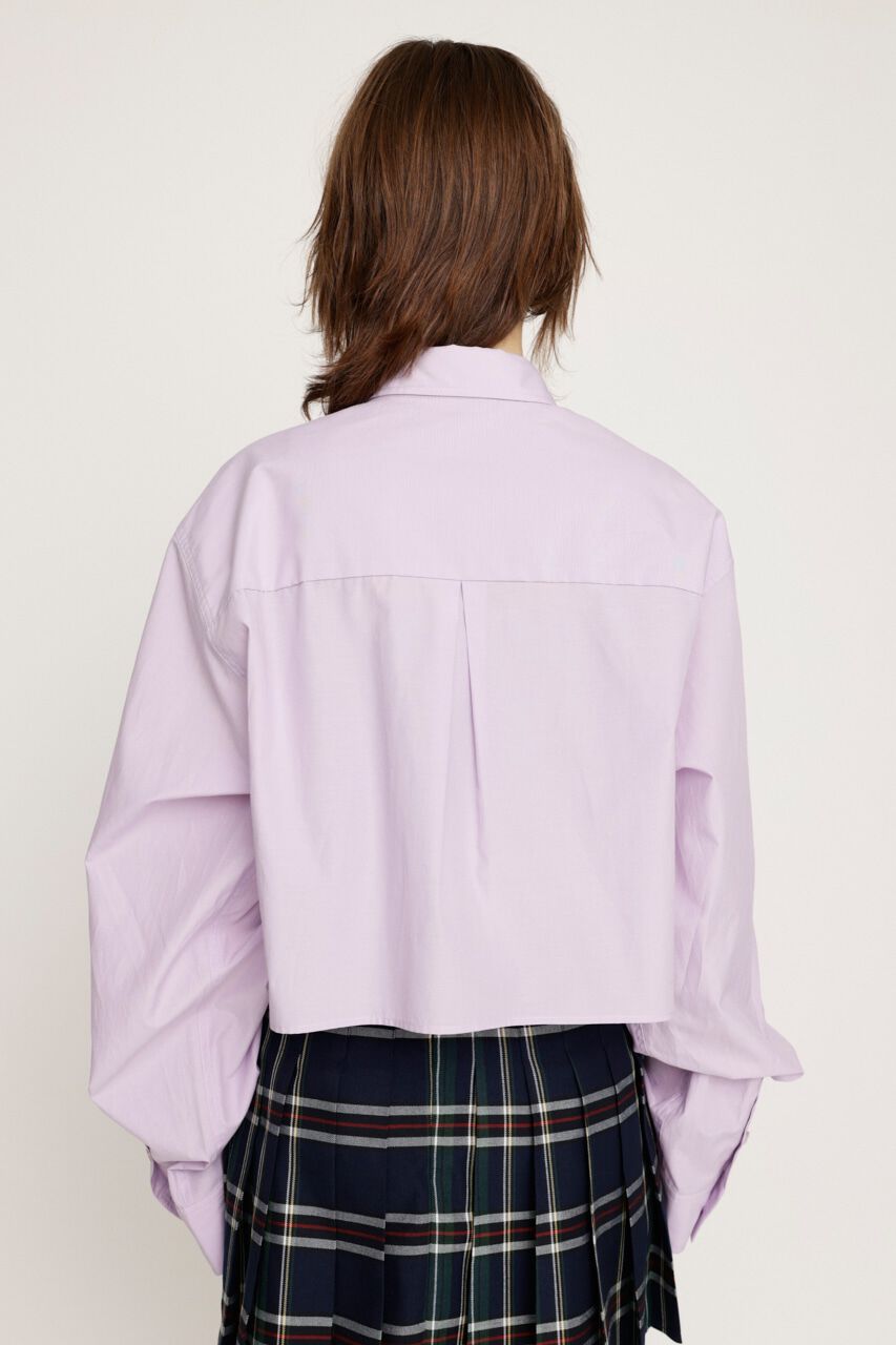 SLY「GATHER POCKET CROPPED シャツ」|シャツ・ブラウス|