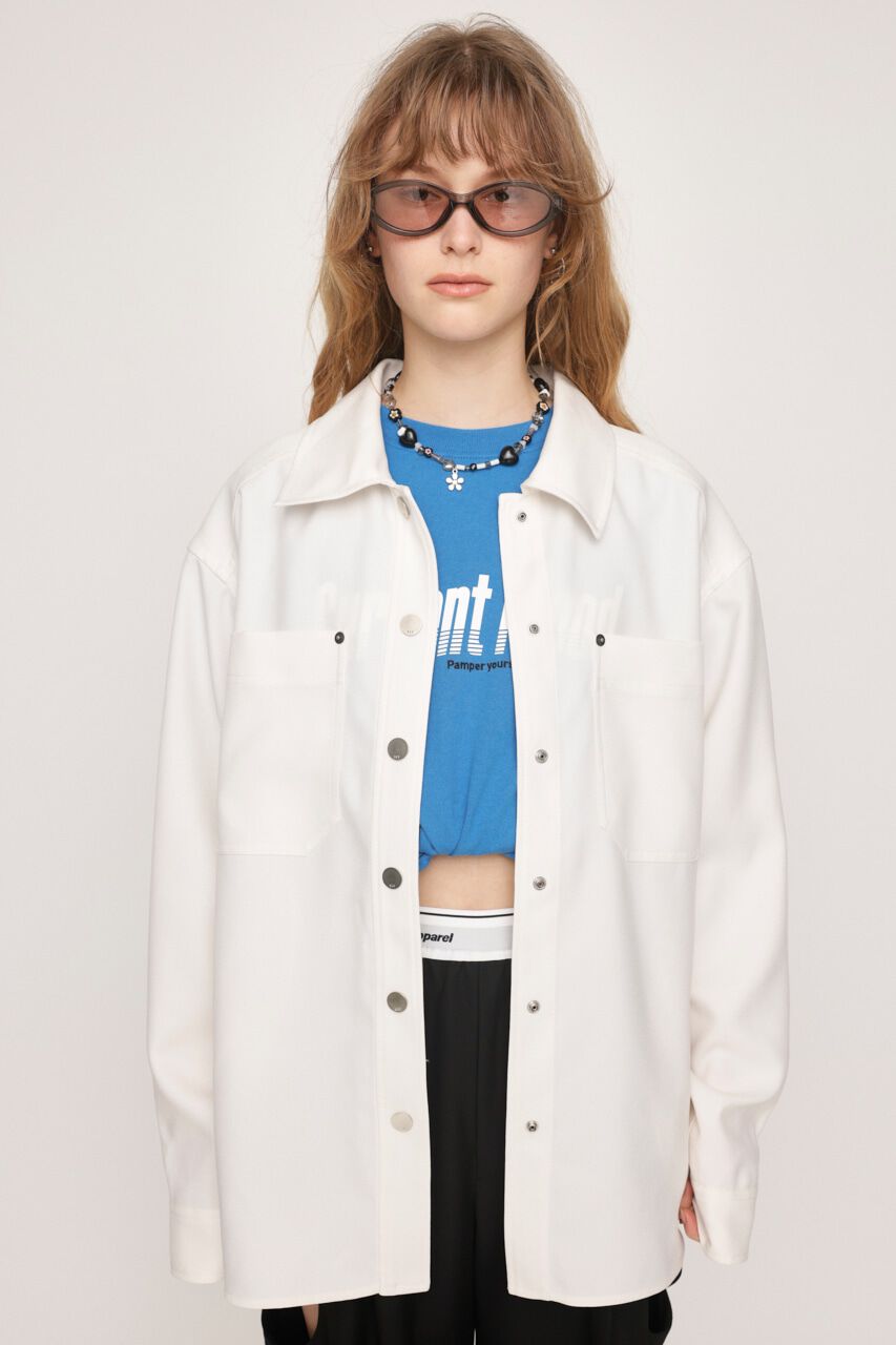 SLY「DENIM DETAIL SH ジャケット」|シャツ・ブラウス|IVOY3