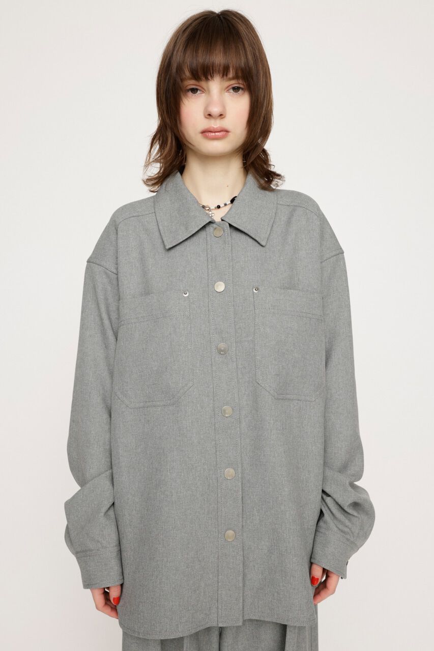 SLY「DENIM DETAIL SH ジャケット」|シャツ・ブラウス|