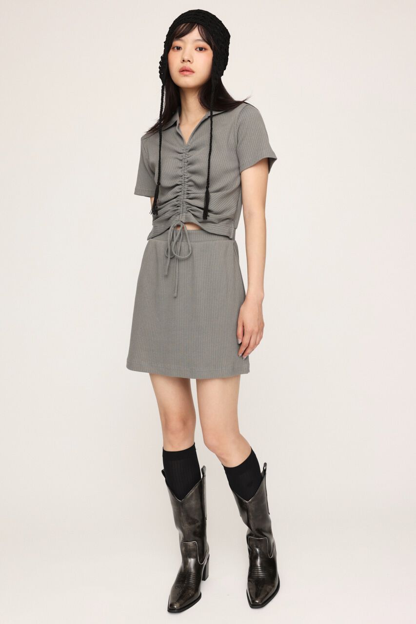 SLY「SHIRRING SKIPPER ワンピース」|ワンピース|