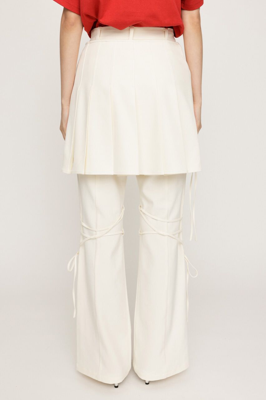 SLY「PLEATS LAYERED FLARE パンツ」|その他|