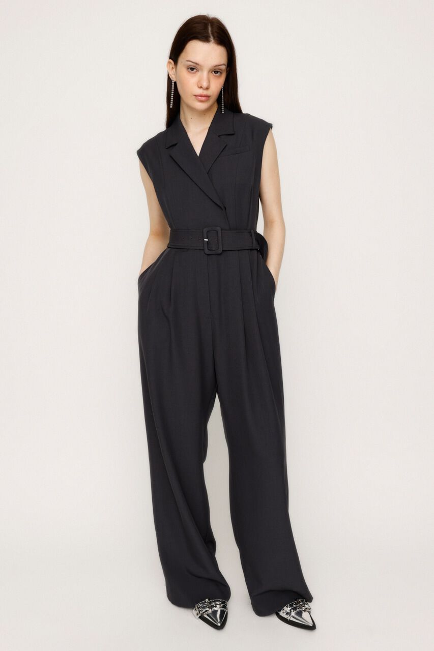 SLY「MANNISH TAILOR ジャンプスーツ」|その他|L/BLK1