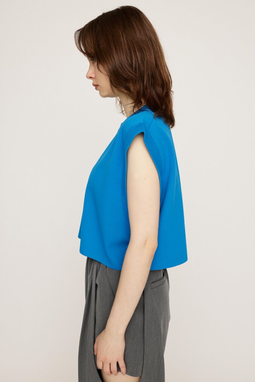 SLY「ROLL UP KNIT トップス」|タンクトップ|