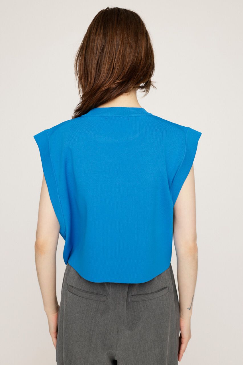 SLY「ROLL UP KNIT トップス」|タンクトップ|