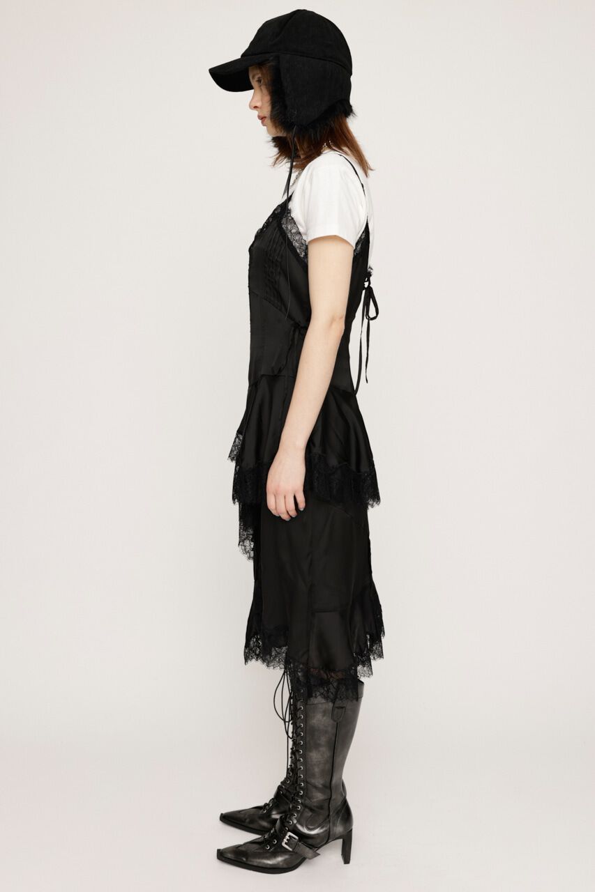 SLY「BLURRING LEOPARD CAMI ドレス」|ワンピース|