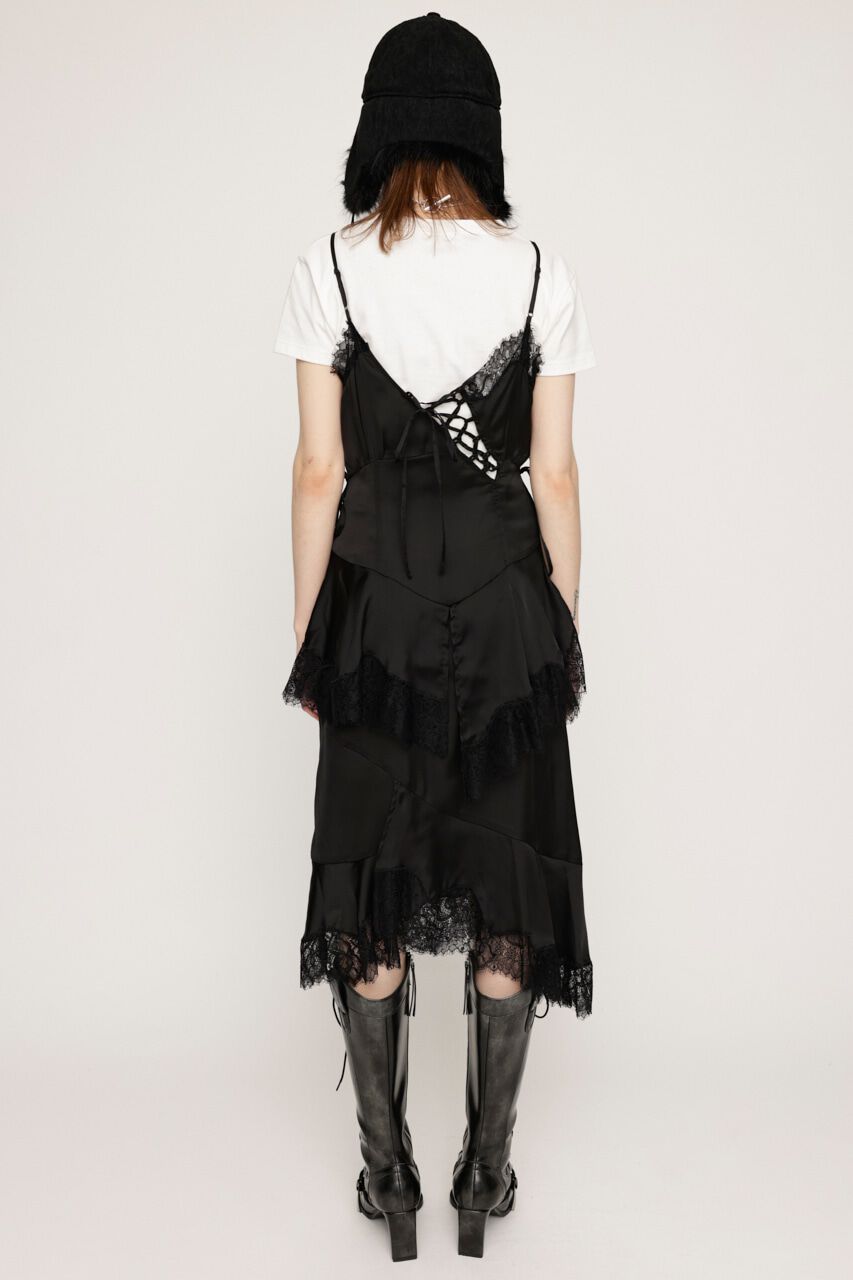 SLY「BLURRING LEOPARD CAMI ドレス」|ワンピース|