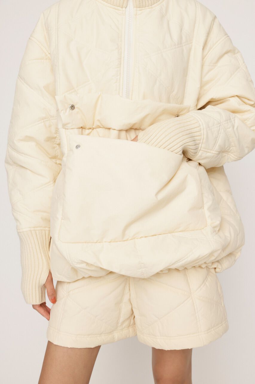 SLY「QUILTING HALF ZIP PULLOVER」|ブルゾン・スタジャン|
