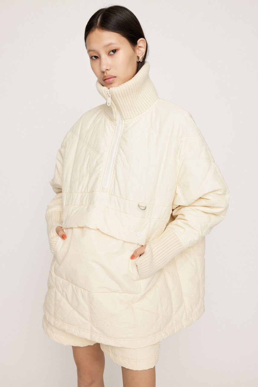 SLY「QUILTING HALF ZIP PULLOVER」|ブルゾン・スタジャン|