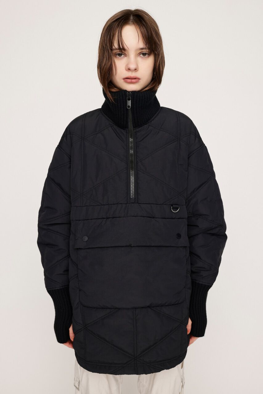 SLY「QUILTING HALF ZIP PULLOVER」|ブルゾン・スタジャン|