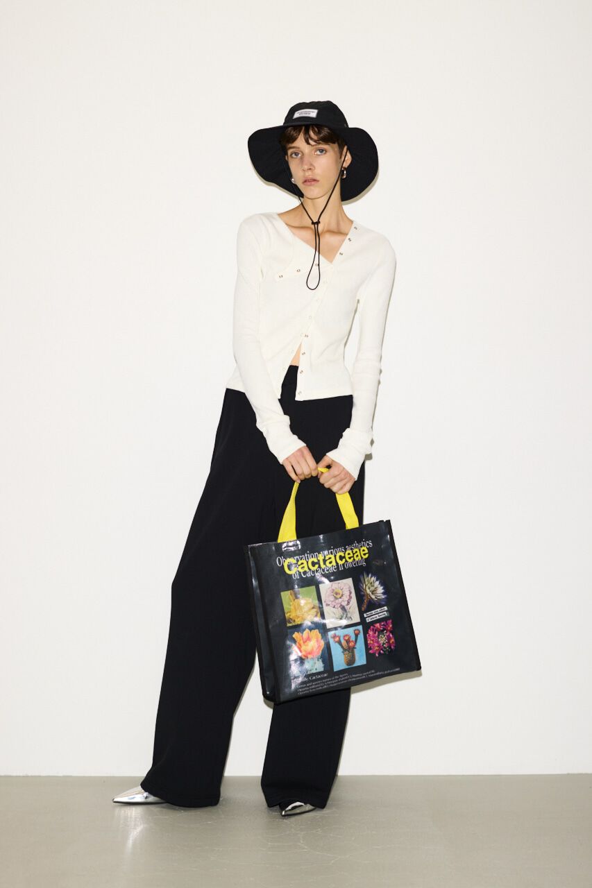 SLY「SLANT BUTTON L／S トップス」|Tシャツ・カットソー|