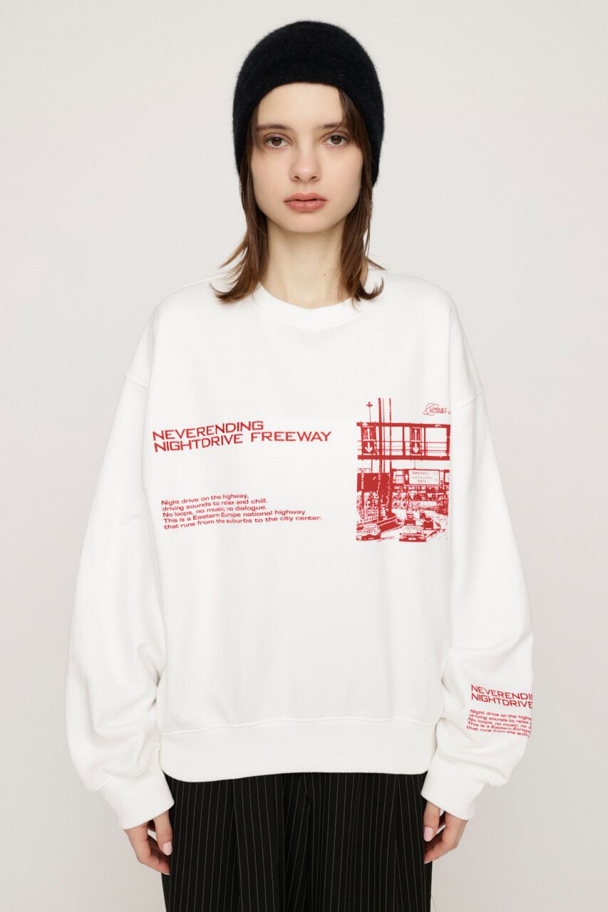 SLY「PHOTO LOGO SW トップス」|Tシャツ・カットソー|