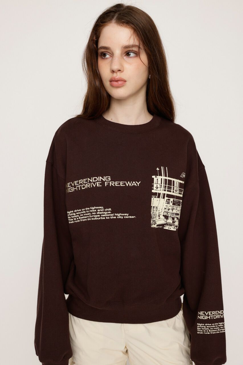 SLY「PHOTO LOGO SW トップス」|Tシャツ・カットソー|