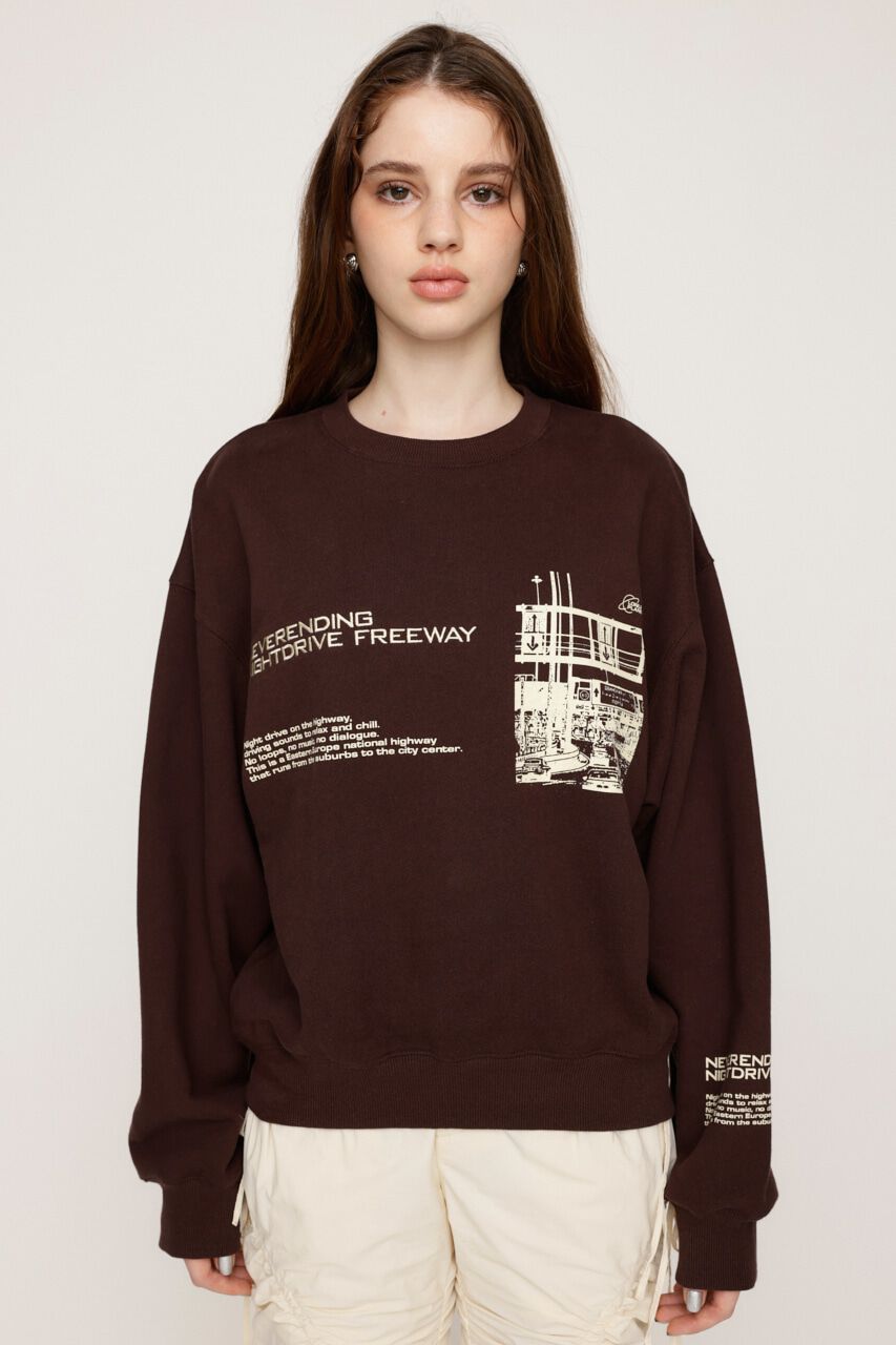 SLY「PHOTO LOGO SW トップス」|Tシャツ・カットソー|