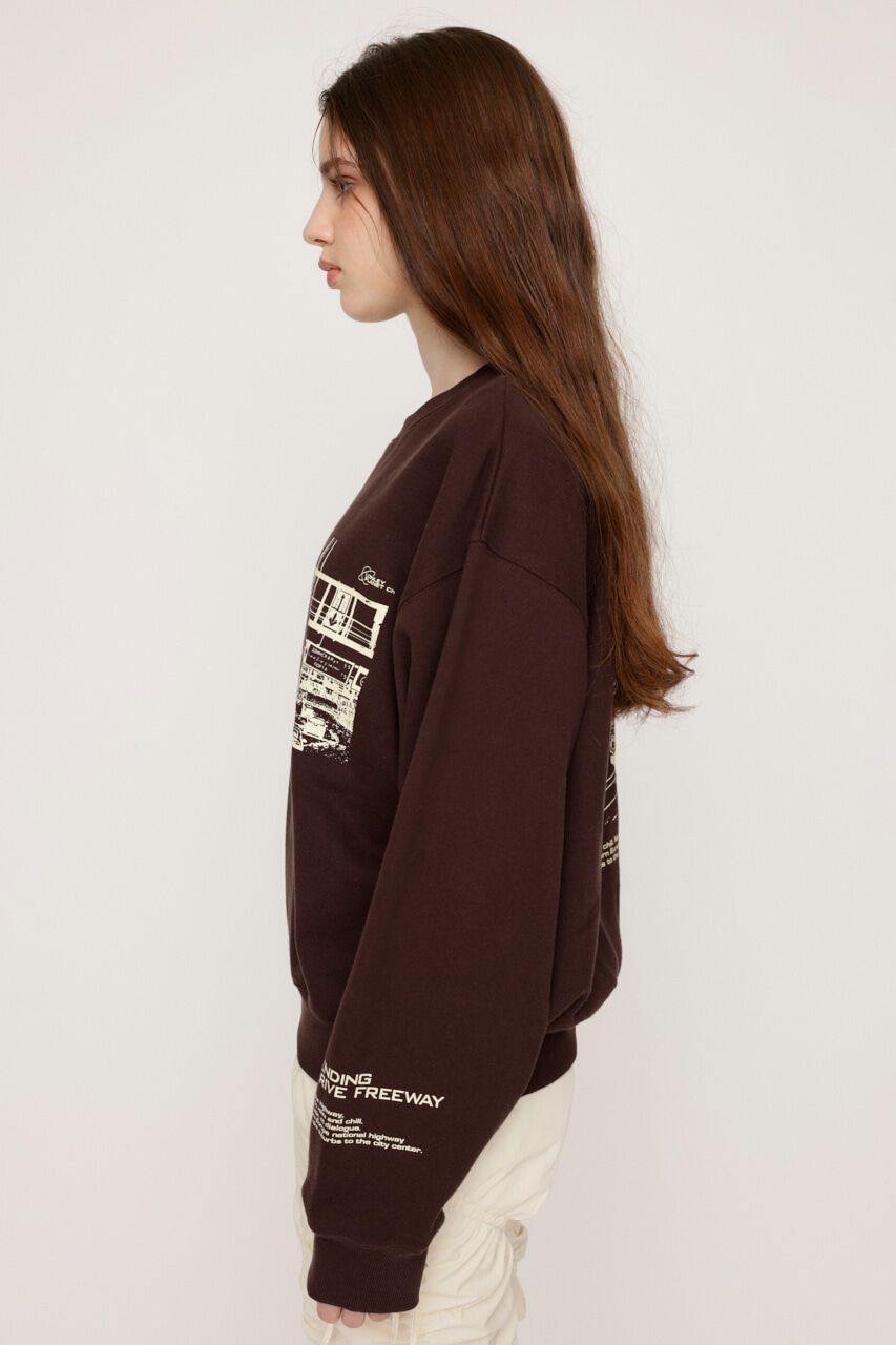 SLY「PHOTO LOGO SW トップス」|Tシャツ・カットソー|