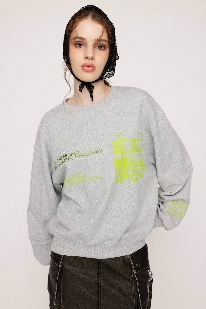 SLY「PHOTO LOGO SW トップス」|Tシャツ・カットソー|