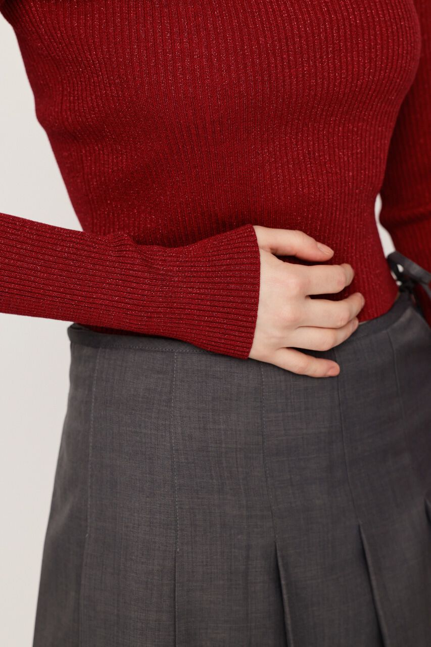 SLY「GLITTER COMPACT トップス」|ニット・セーター|