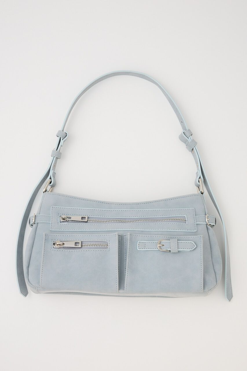 SLY「ZIP POCKET SHOULDER バッグ」|その他|L/BLU1
