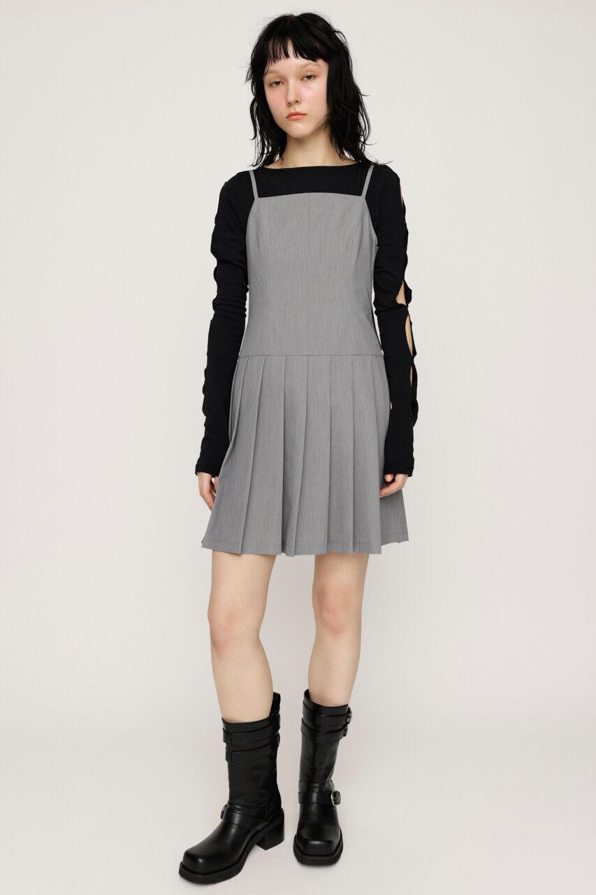 SLY「PLEATS CAMI ショートワンピース」|ワンピース|
