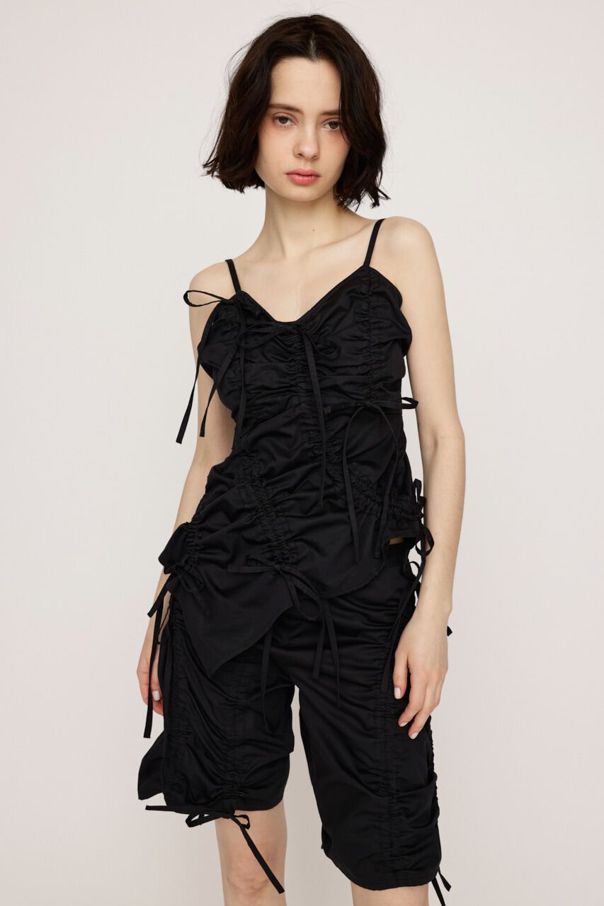 SLY「DRAWSTRING CAMI トップス」|キャミソール|
