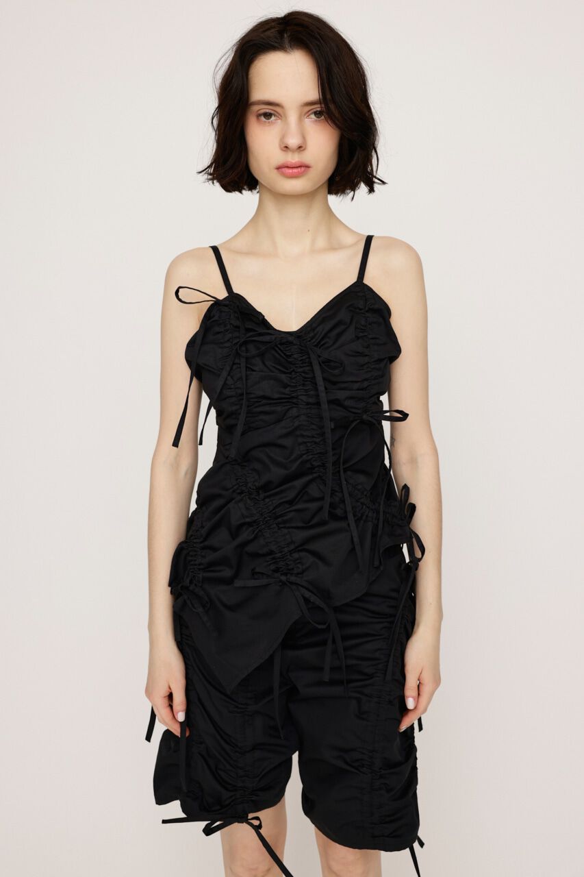SLY「DRAWSTRING CAMI トップス」|キャミソール|
