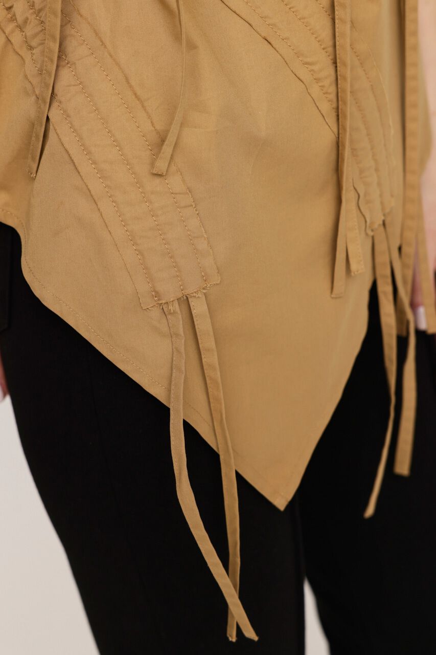 SLY「DRAWSTRING CAMI トップス」|キャミソール|