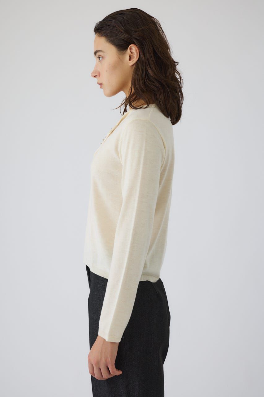 RIM.ARK 「Hook design silk blend knit」|ニット・セーター|