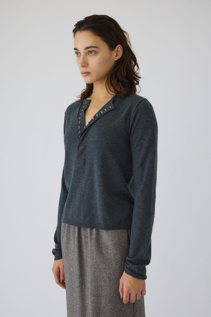 RIM.ARK 「Hook design silk blend knit」|ニット・セーター|