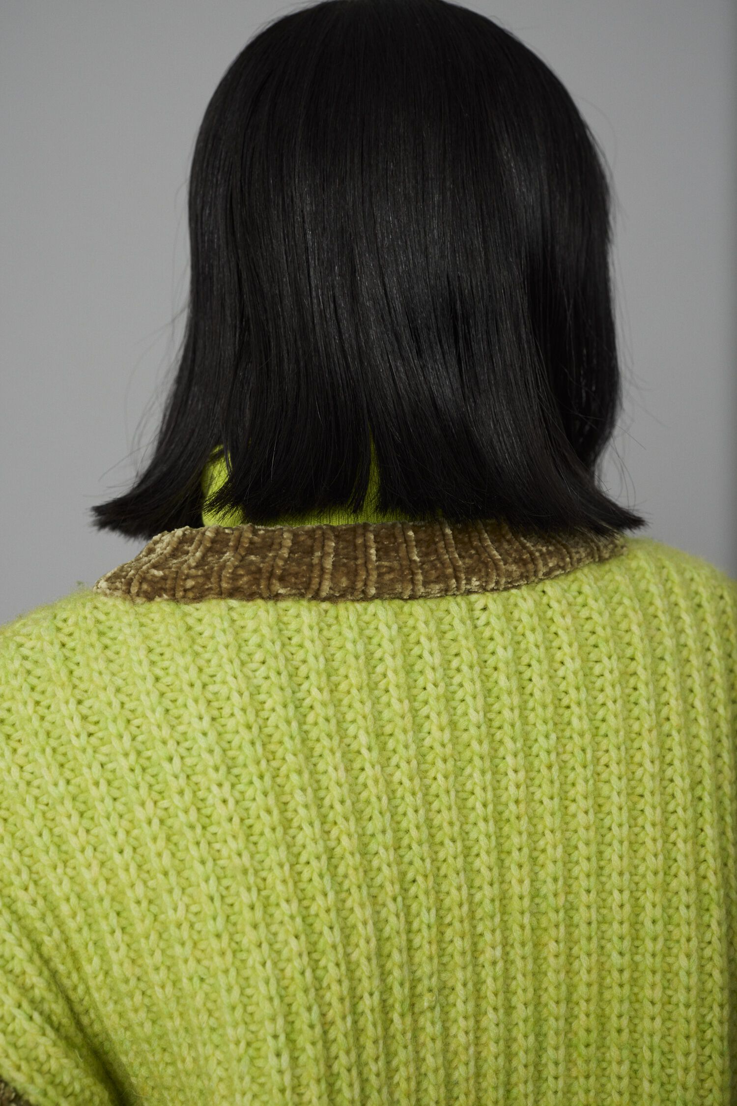 HeRIN.CYE「Frill shoulder cardigan」|カーディガン|