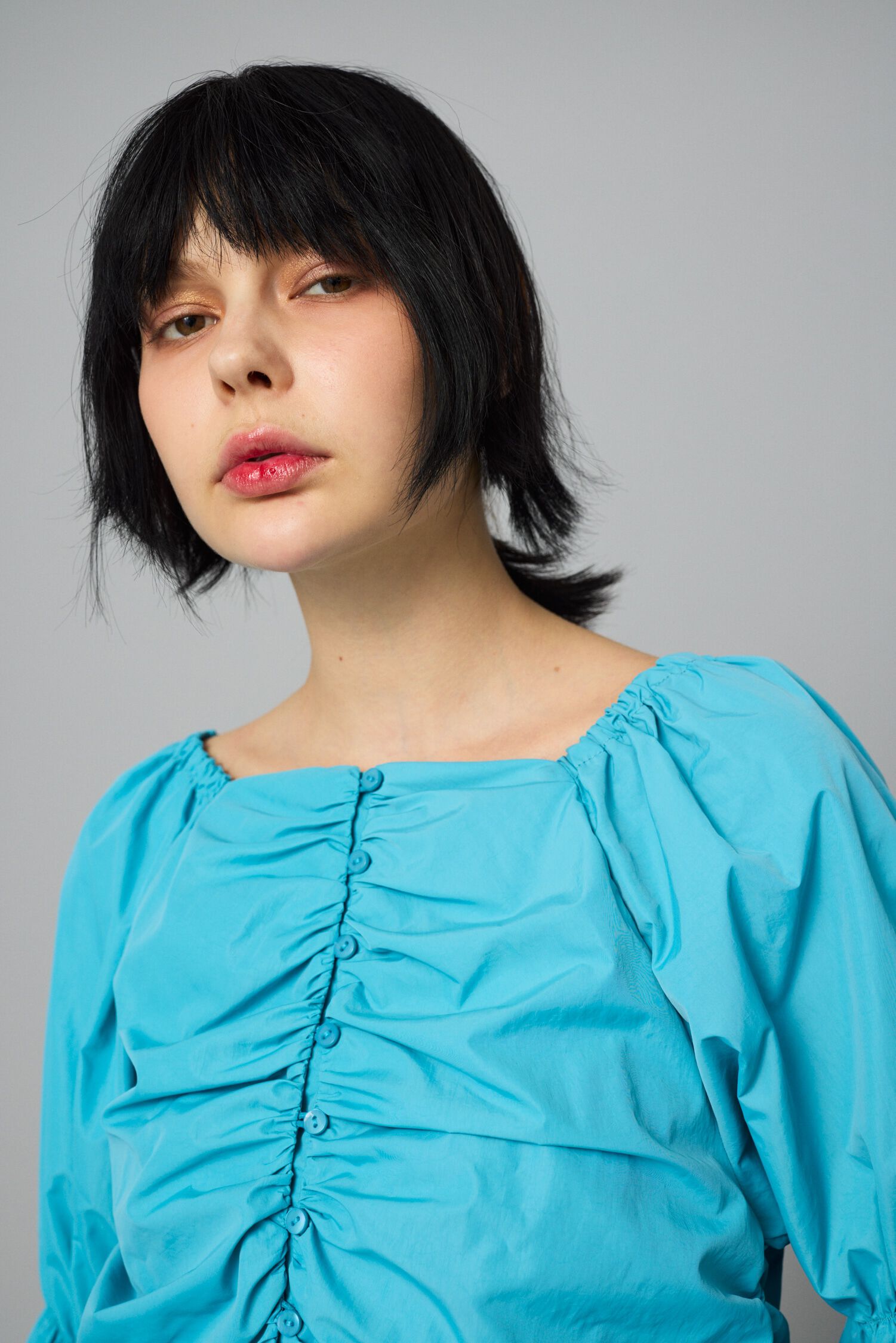 HeRIN.CYE「Puff sleeve tops」|シャツ・ブラウス|