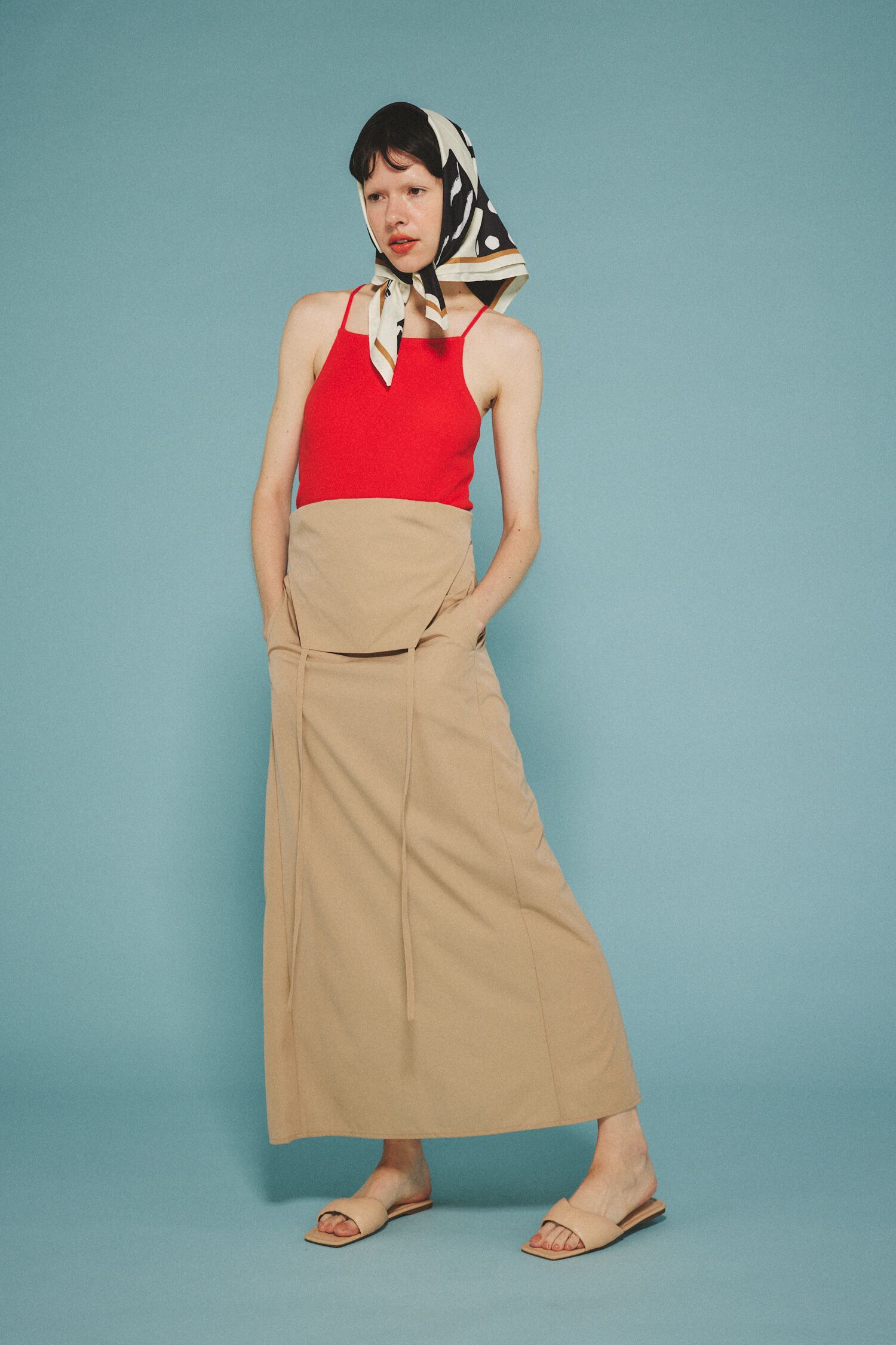 HeRIN.CYE「Back open Aline one piece」|ワンピース|