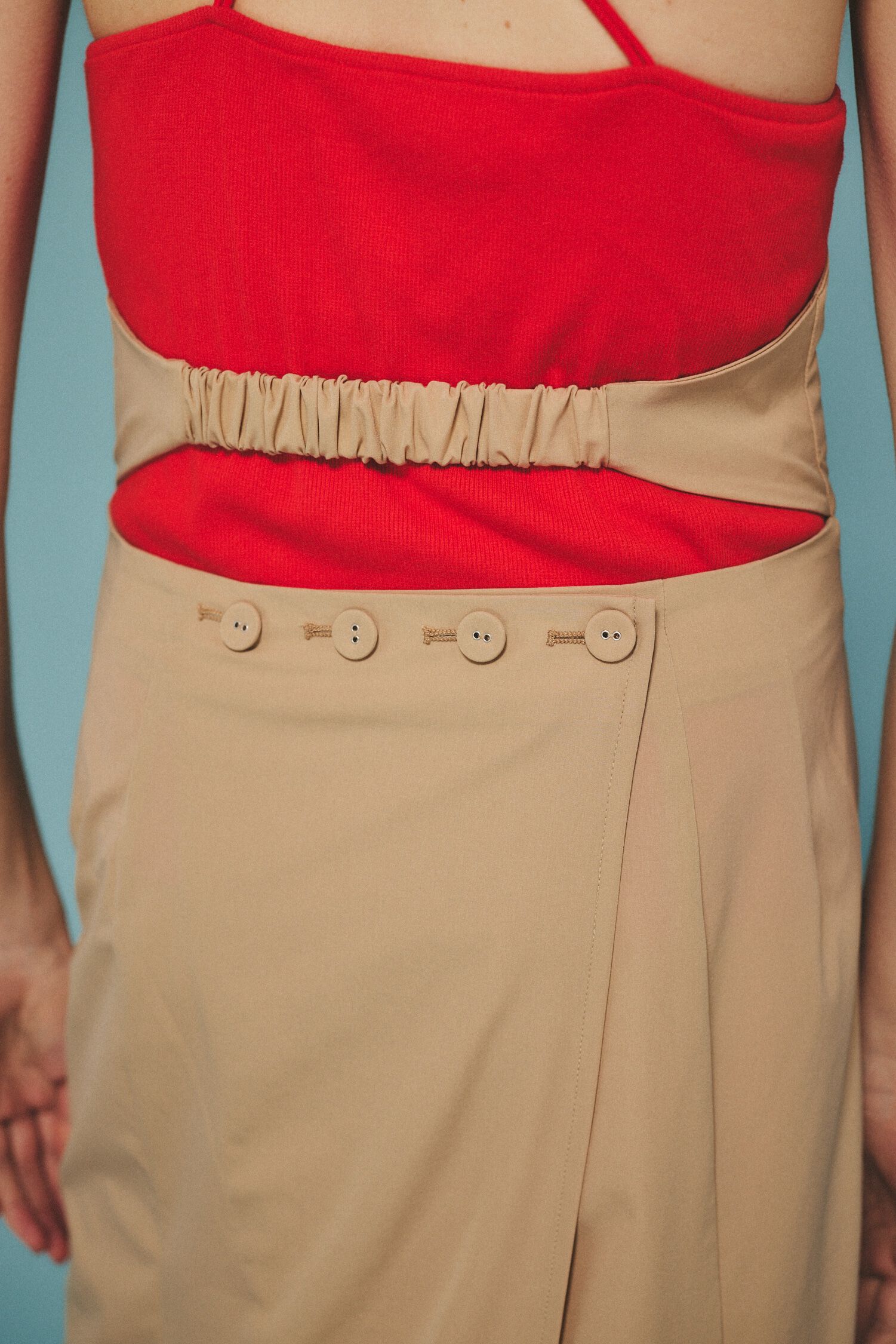 HeRIN.CYE「Back open Aline one piece」|ワンピース|