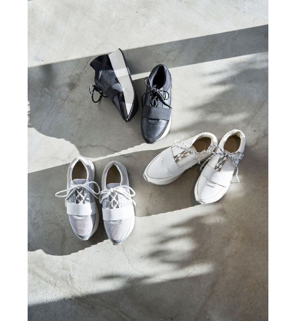 ELENDEEK「LACE UP PLATFORM SOLE SNEAKERS」|スニーカー|