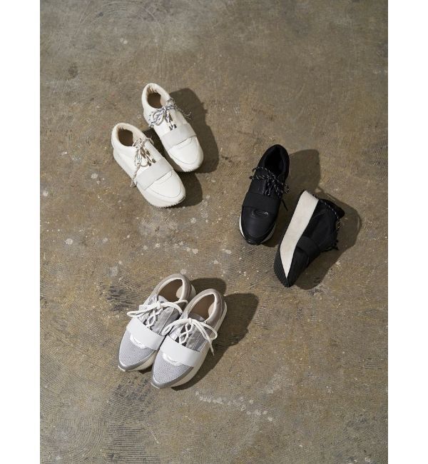 ELENDEEK「LACE UP PLATFORM SOLE SNEAKERS」|スニーカー|