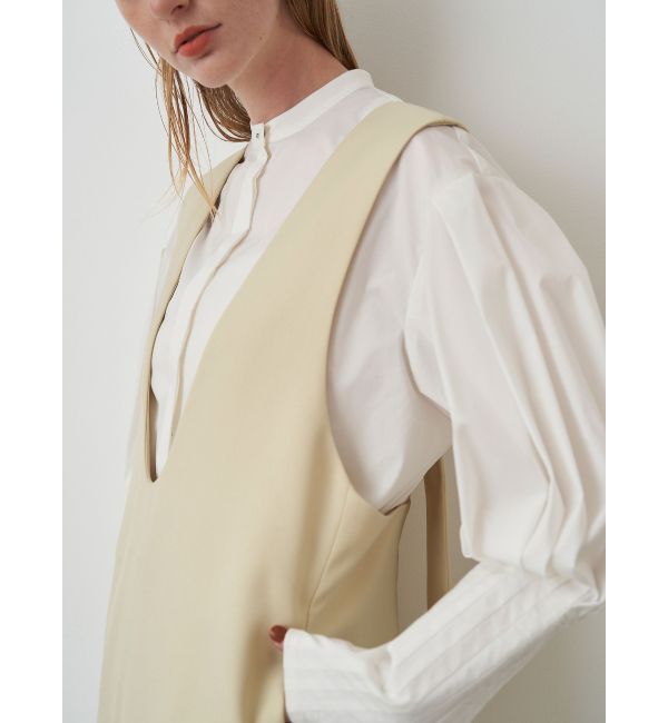 ELENDEEK「TUCK CUFF SHIRT BL」|シャツ・ブラウス|