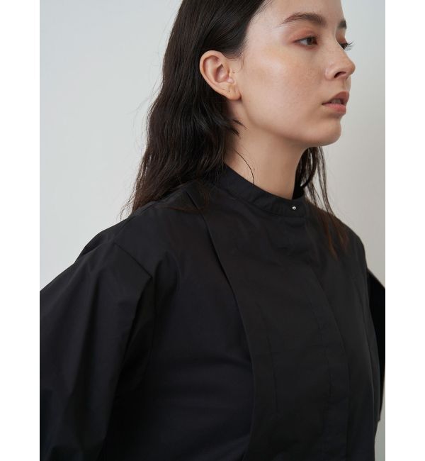 ELENDEEK「TUCK CUFF SHIRT BL」|シャツ・ブラウス|