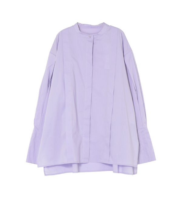 ELENDEEK「TUCK CUFF SHIRT BL」|シャツ・ブラウス|