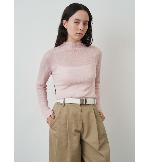 ELENDEEK「WOOL SHEER RIB KT」|ニット・セーター|