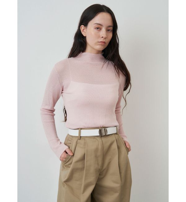 ELENDEEK「WOOL SHEER RIB KT」|ニット・セーター|