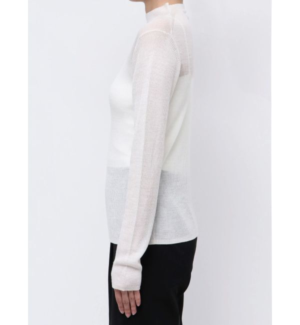 ELENDEEK「WOOL SHEER RIB KT」|ニット・セーター|