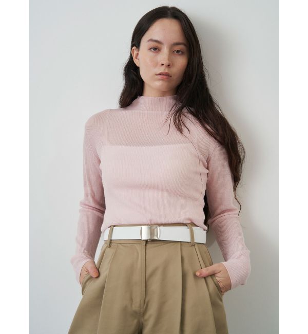ELENDEEK「WOOL SHEER RIB KT」|ニット・セーター|